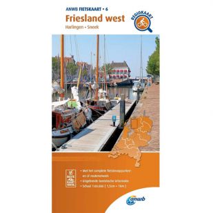 ANWB Regiokaart 6 Friesland West 