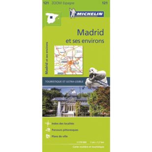 Michelin 121: Madrid Et Ses Environs