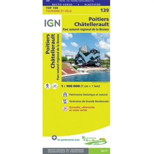 IGN 139 Poitiers/Chatellerault