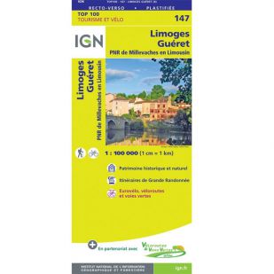 IGN 147 Limoges/Gueret