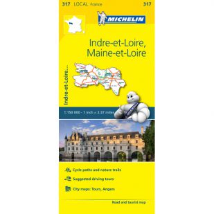 Michelin 317 Indre-Et-Loire