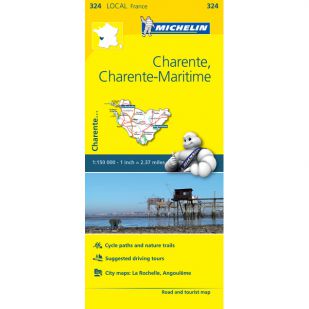 Michelin 324 Charente, Charente-Maritime 
