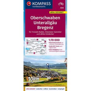 KP3345 Oberschwaben - Unterallgäu - Bregenz