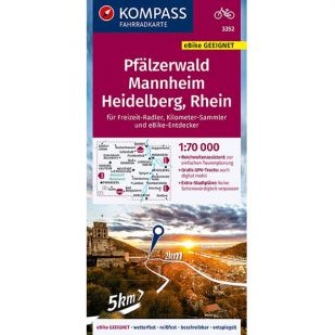 KP3352 Pfälzerwald - Mannheim - Heidelberg - Rhein