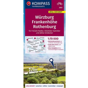KP3353 Würzburg - Frankenhöhe - Rothenburg