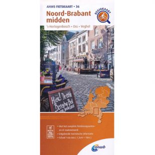 ANWB Regiokaart 36 Noord-Brabant Midden 
