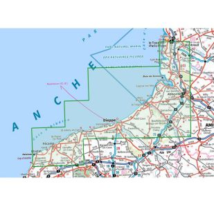 IGN Normandie: Baie De Somme (36) - Wandel- en fietskaart