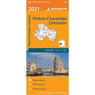 Michelin 521 Poitou Charente 2022 !
