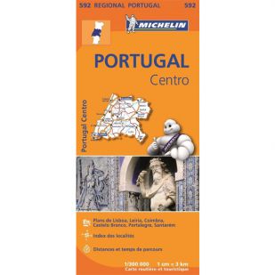 Michelin 592 Portugal Centre 