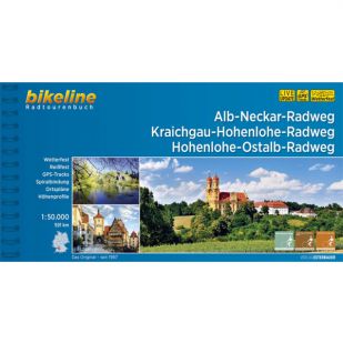 Alb-Neckar Radweg, Kraichgau-Hohenlohe-Radweg, Hohenlohe-Ostalb- Radweg Bikeline Fietsgids