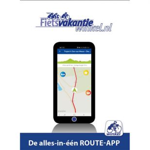In uw App-store: St. Jacobs fietsroute deel 1 