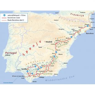 Onbegrensd Fietsen naar Andalusië (2023)