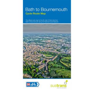 Sustrans Map Bath to Bournemouth Cycle Way !