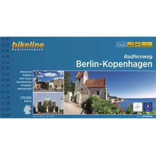 Berlin - Kopenhagen Radfernweg Bikeline Fietsgids (2023)