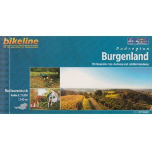 A - Radregion Burgenland  Bikeline Fietsgids