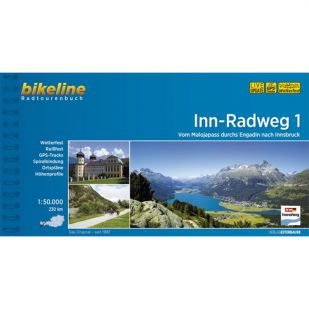 Inn Radweg 1 Bikeline Fietsgids (2022)