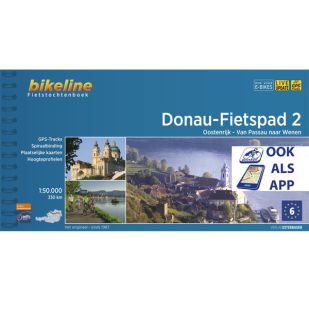 Donau Fietspad 2 (Nederlands) Bikeline Fietsgids (2023)