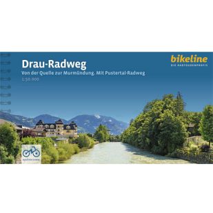 Drau Radweg (Mit Pustertal-Radweg) Bikeline Fietsgids (2023)