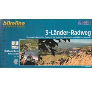 3-Länder-Radweg Bikeline Fietsgids