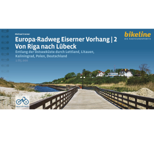 Eiserner Vorhang 2: Ostseeküsten-Radweg Riga-Lubeck Bikeline Fietsgids