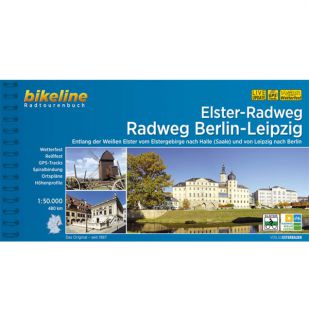 Elster Radweg/ Radweg Berlin - Leipzig Bikeline Fietsgids 480km 