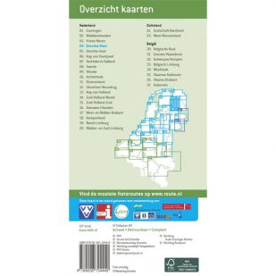 Falk Fietskaart 4 Drenthe-West (2022)