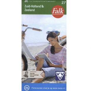 Falk Fietsknooppuntenkaart 27: Zuid-Holland & Zeeland