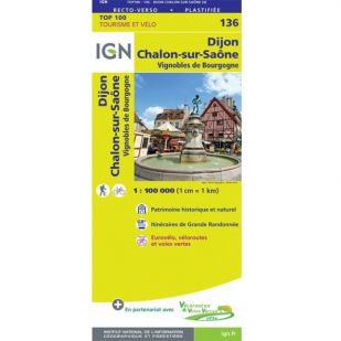 IGN 136 Dijon/Chalons-Sur-Saone