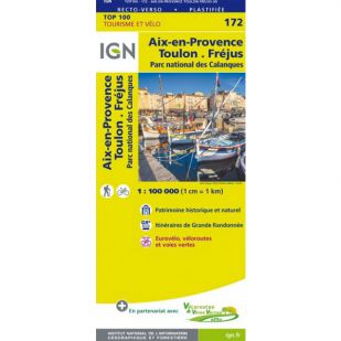 IGN 172 Toulon/Aix-En-Provence