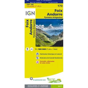 IGN 173 St-Gaudens/Andorre