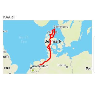 In uw App-store: Jutlandfietsroute: Emmen - Skagen