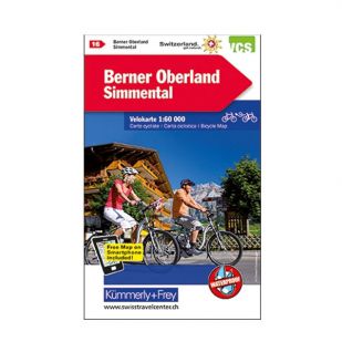 Berner Oberland Velokarte 16