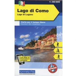 KF9 Lago di Como Outdoorkaart