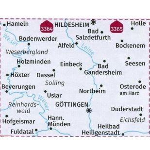 KP3363 Weserberland, Leine, Gottingen, Northeim, Hameln