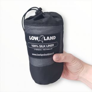 Lowland Lakenzak 100% Natuurzijde 2-Persoons
