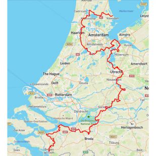 Cycle guide LF Waterlinieroute (2021)