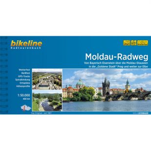 Moldau Radweg Bikeline Fietsgids !