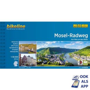 Mosel Radweg Bikeline Fietsgids (2022) 