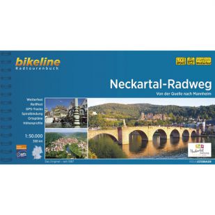 Neckartal Radweg Fietsgids Bikeline 2021