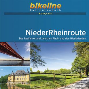 NiederRheinroute Bikeline Kompakt fietsgids (2021)