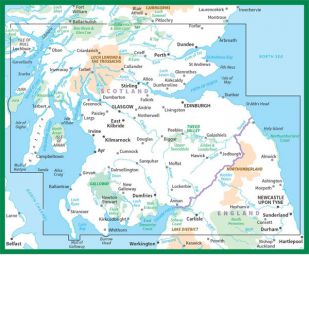 OS Road Map 3: Southern Scotland 