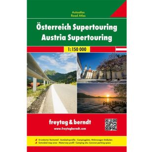 A - F&B Oostenrijk Supertouring Road Atlas 1:150.000 