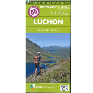 Pyrénées Carte no.5: Luchon