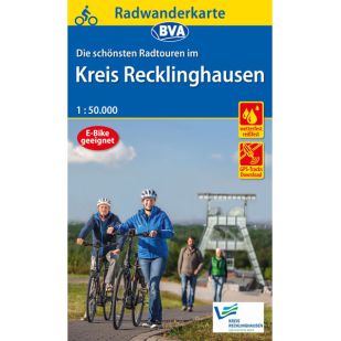 Recklinghausen Kreis Radwanderkarte (RWK)