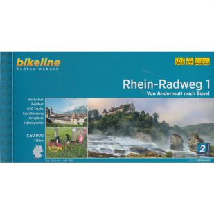 Rhein Radweg 1 Bikeline Fietsgids