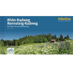 Rhon Radweg / Rennsteig Radweg Bikeline Fietsgids (2024)