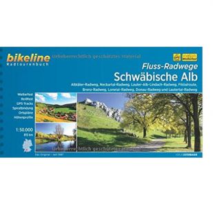 Schwabische-Alb Radweg, Flussradweg Bikeline Fietsgids !