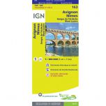 IGN 163 Avignon/Nimes