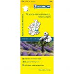 Michelin 334 Alpes-De-Haute-Provence, Hautes-Alpes