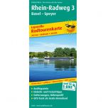 Rheinradweg 3: Basel - Speyer (kaart)
